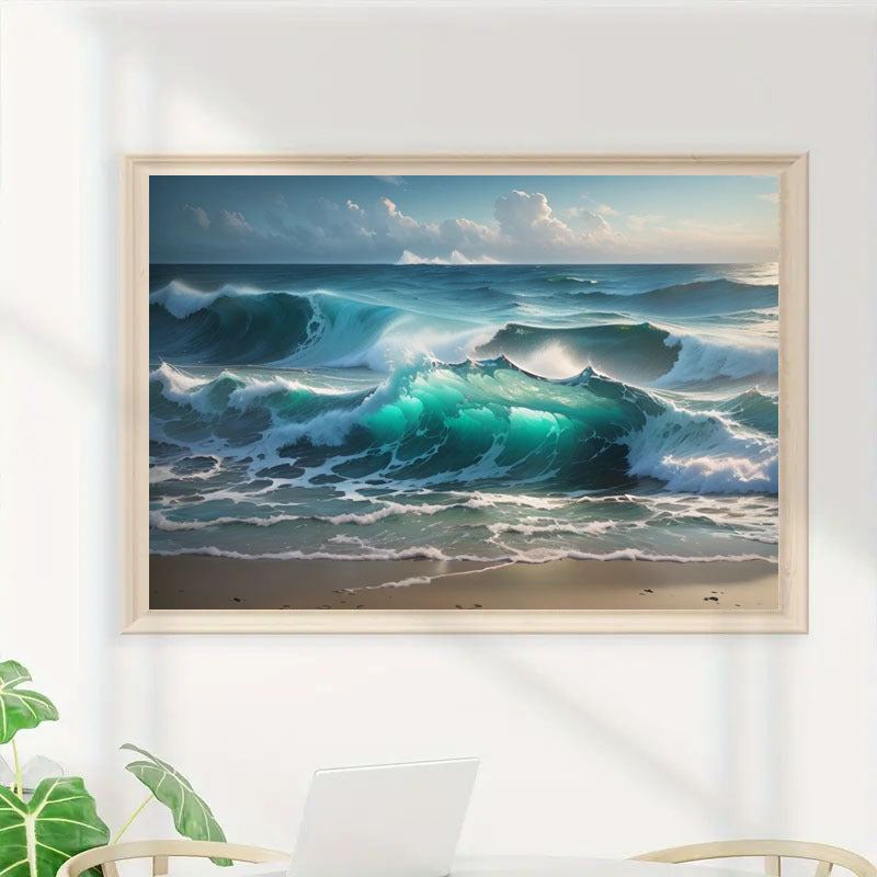 5DDIY Diamond Painting Set Full Diamond Round Water Diamond Art