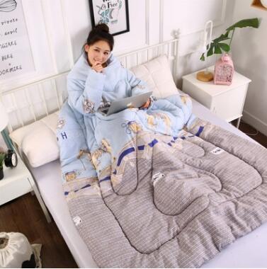 Lazy Quilt with Sleeves