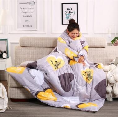 Lazy Quilt with Sleeves