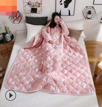Lazy Quilt with Sleeves