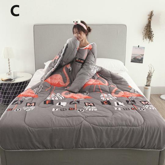 Lazy Quilt with Sleeves