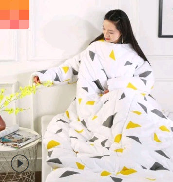Lazy Quilt with Sleeves