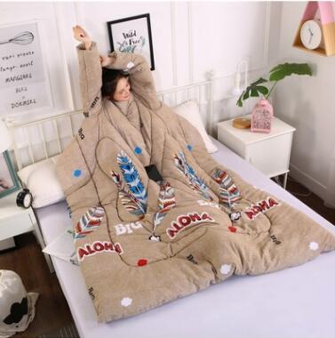 Lazy Quilt with Sleeves