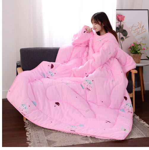 Lazy Quilt with Sleeves