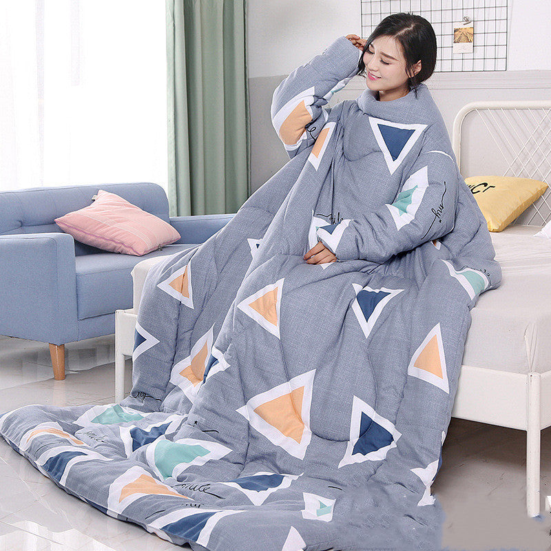 Lazy Quilt with Sleeves