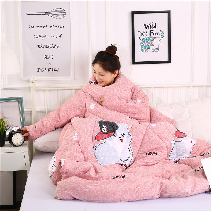 Lazy Quilt with Sleeves