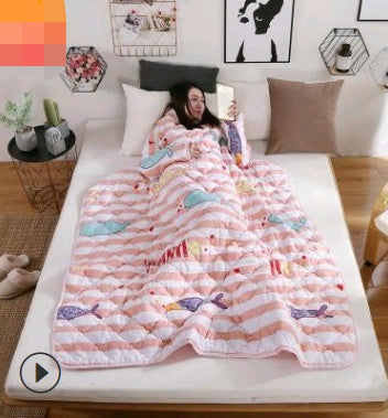 Lazy Quilt with Sleeves