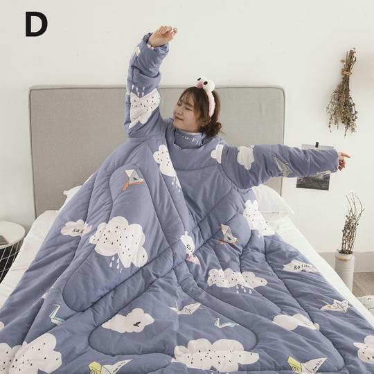Lazy Quilt with Sleeves