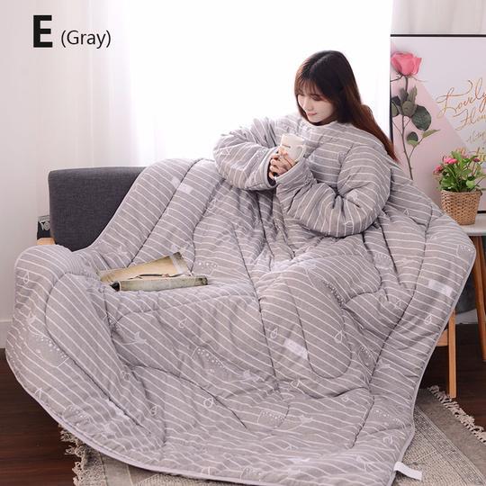 Lazy Quilt with Sleeves