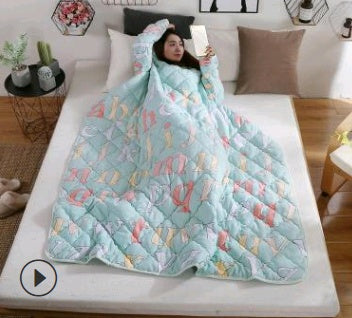 Lazy Quilt with Sleeves