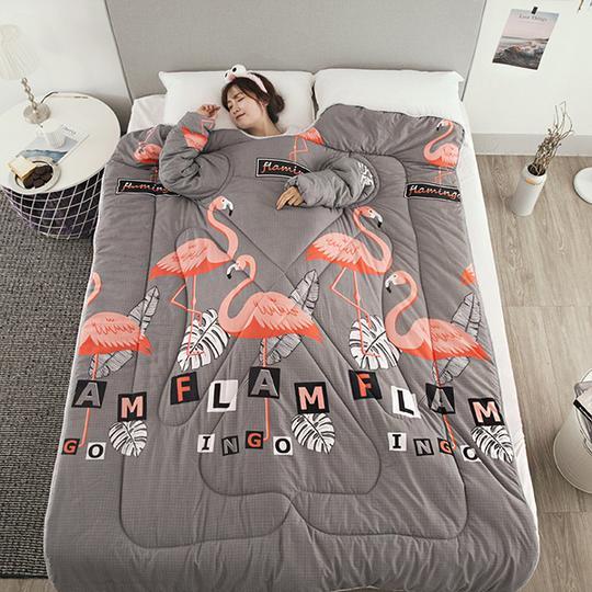 Lazy Quilt with Sleeves