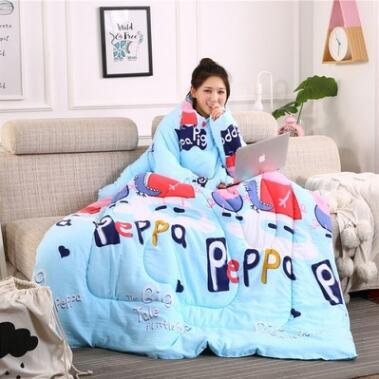 Lazy Quilt with Sleeves
