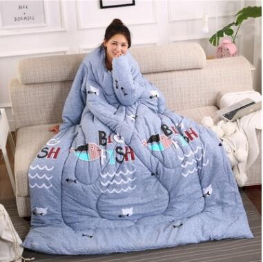 Lazy Quilt with Sleeves