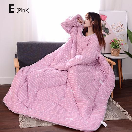 Lazy Quilt with Sleeves