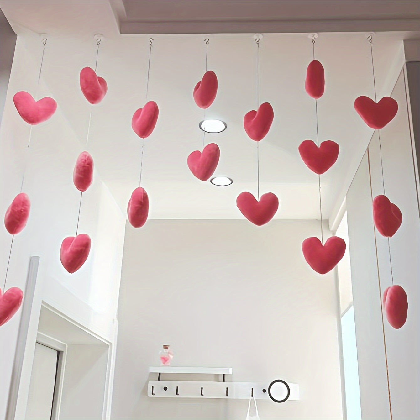 NNETM Heart Hanging Ornaments for Door Curtains-4