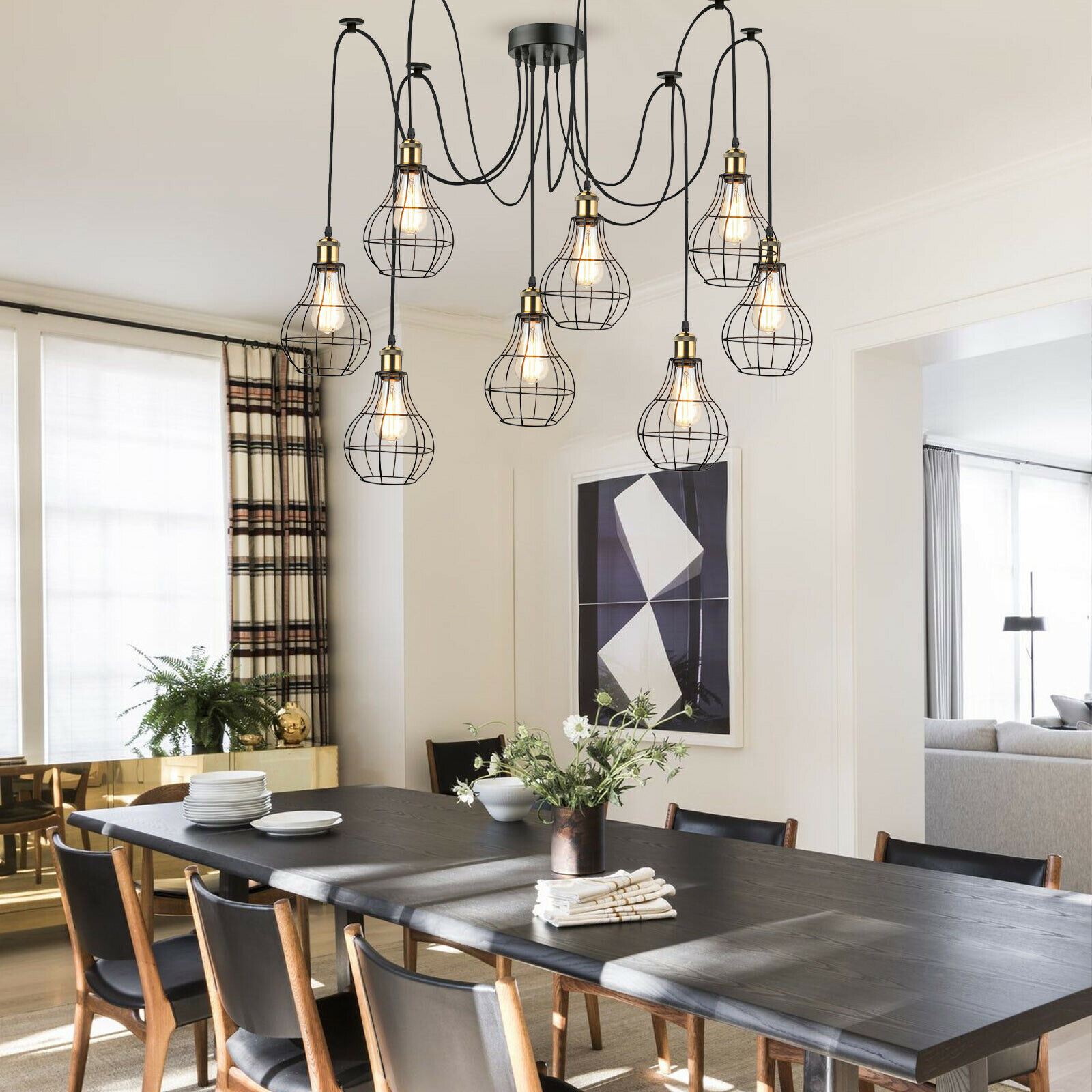 Best Indoor Spider Lights Ceiling Hanging Pendant Lights - 1179-1